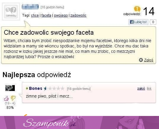 Chce zadowolić swojego faceta... co powinna zrobić? Zobacz sprawdzwony sposób!