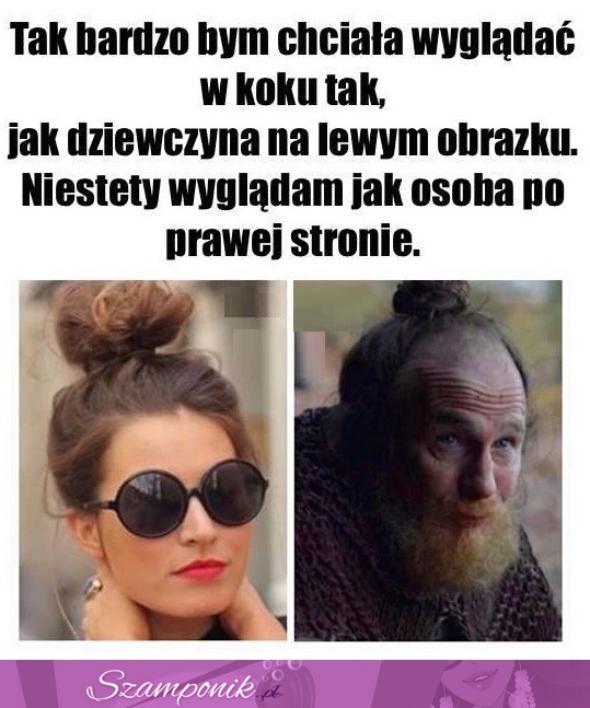 Czesanie się w koka