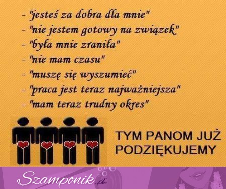 Tym panom już podziękujemy