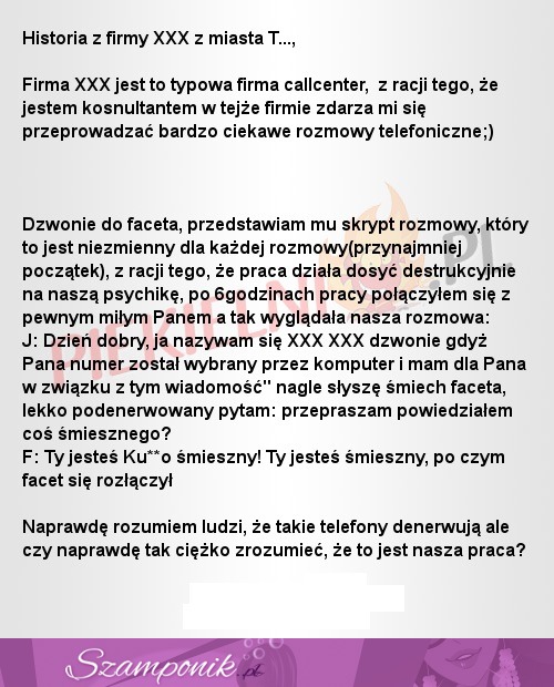 Chłopak chce tylko zarobić... nie jego wina, że znalazł taką niewdzięczną pracę