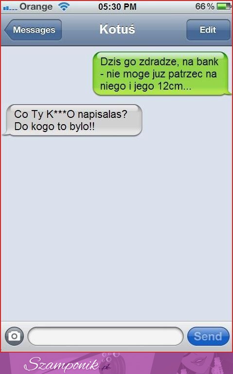 Wysłała chłopakowi SMS, że go zdradzi... Zobacz jego rekcje, masakra co za dziewczyna...