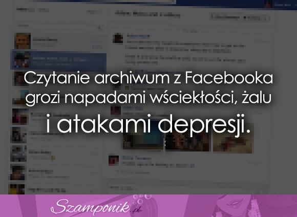 Czytanie archiwum z Facebooka