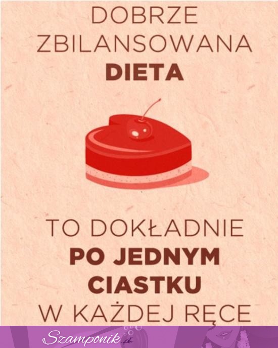 Dobrze zbilansowana dieta