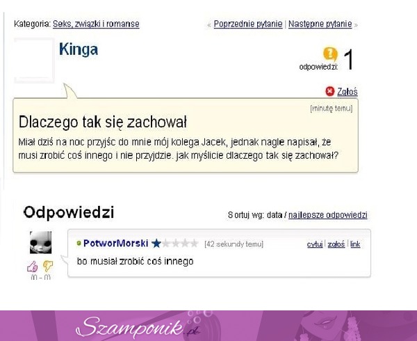 Dlaczego jej KOLEGA tak się ZACHOWAŁ?! To straszne! ;/