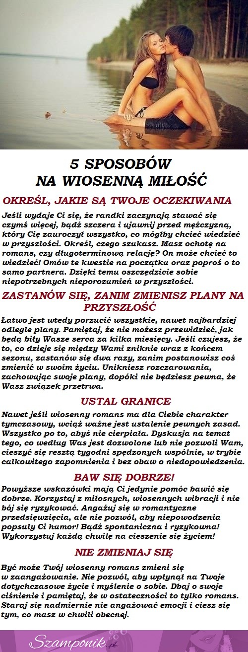 5 SPOSOBÓW na wiosenną MIŁOŚĆ - SPRAWDŹ!