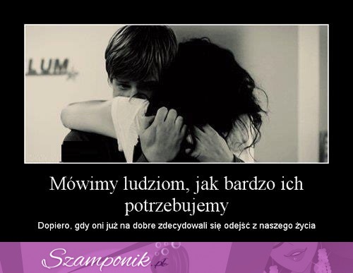 Mówimy za późno