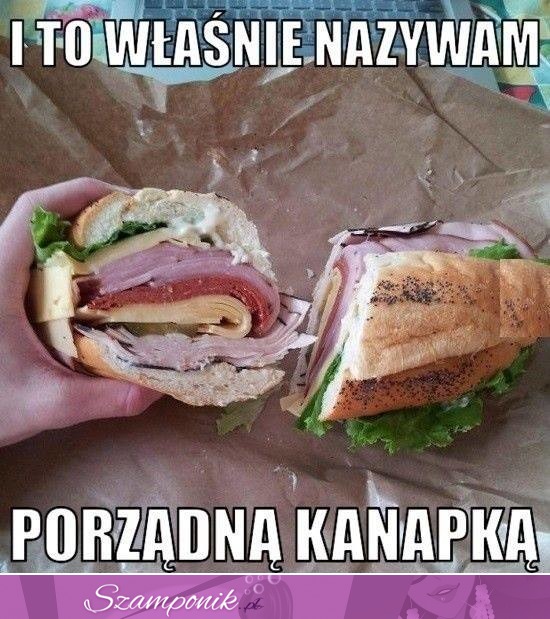 I to jest kanapka