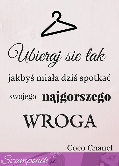 Właśnie tak się ubieraj!