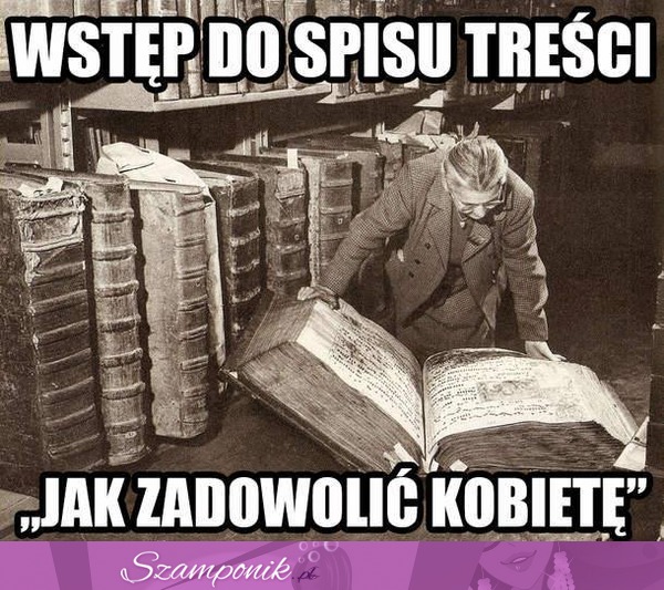 Wstęp do spisu treści jak zadowolić...