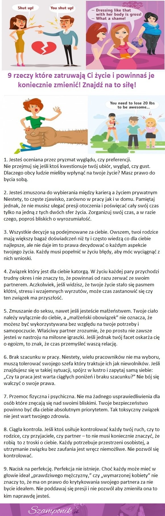 9 rzeczy, które zatruwają Ci życie i powinnaś je koniecznie zmienić. Znajdź na to siłę!