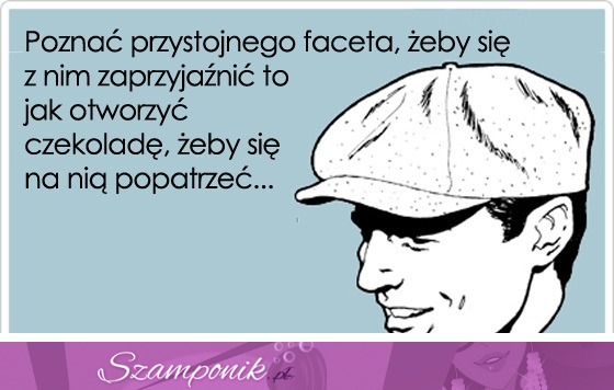 Przystojny facet