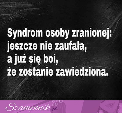 Syndrom osoby zranionej