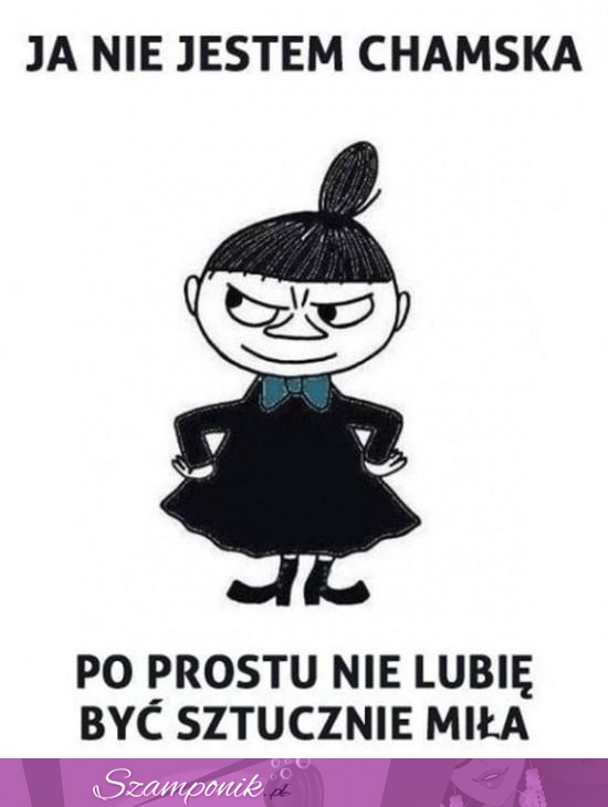 Sztucznie miła ;D