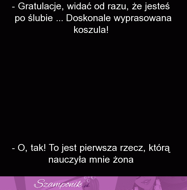 Po ślubie... Po czym poznać?