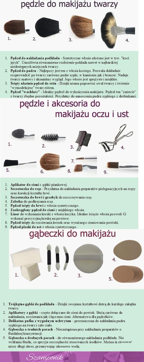 Akcesoria do makijażu i ich zastosowanie