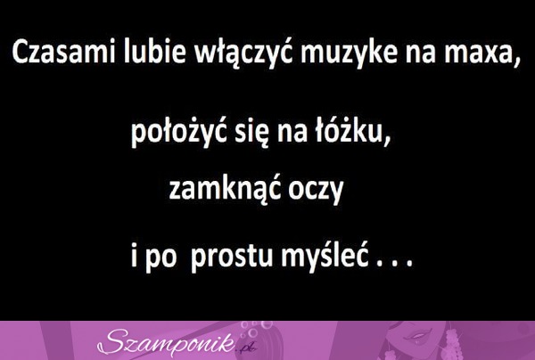 Czasami tak lubię