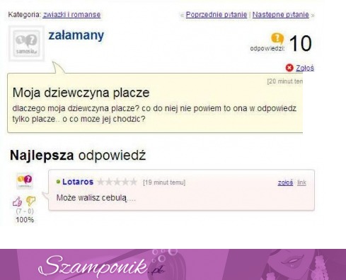 Jego DZIEWCZYNA ciągle PŁACZE, co może być powodem! Może ten koleś ma rację!?