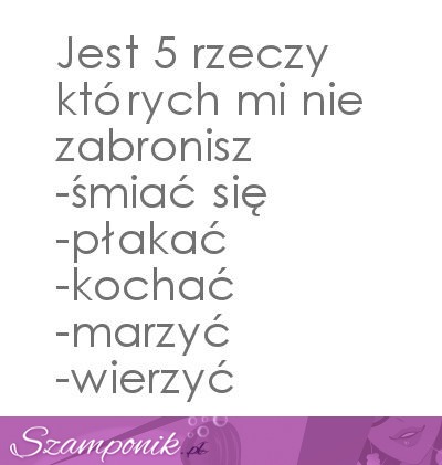 5 rzeczy