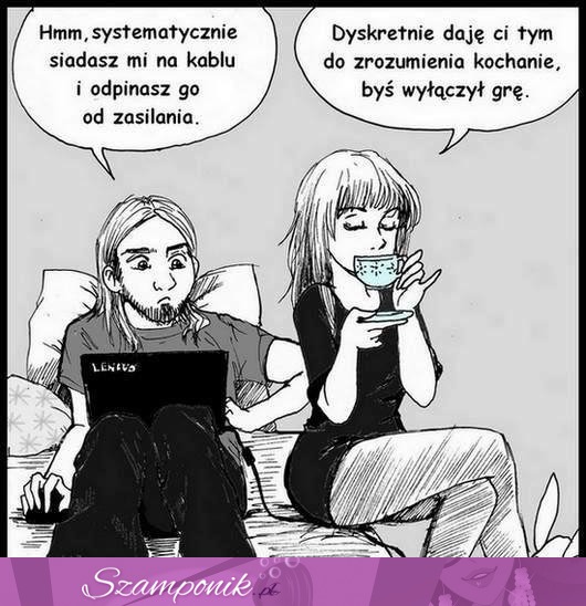 Dyskretnie daję Ci do zrozumienia