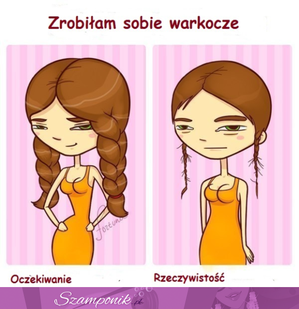 Oczekiwania vs. rzeczywistość ;)