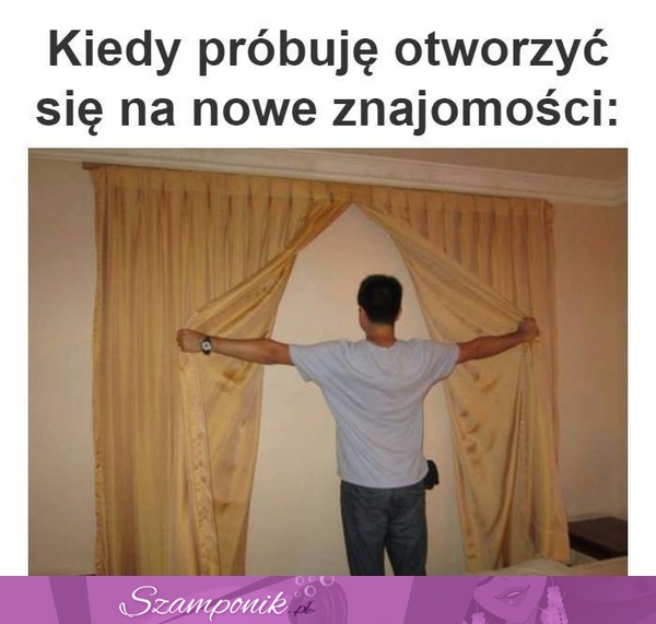 Otwarty na nowe znajomości