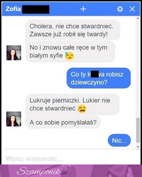 No ciekawe o czym sobie pomyślała ;D