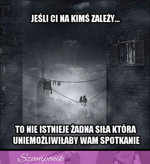 Jeżeli CI na kimś zależy...