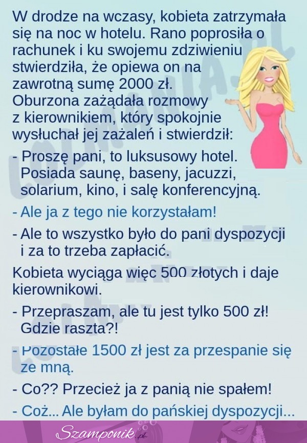 W drodze na wczasy kobieta zatrzymała się na noc w hotelu! Zobacz co wydarzyło się rano! MEGA KAWAŁ