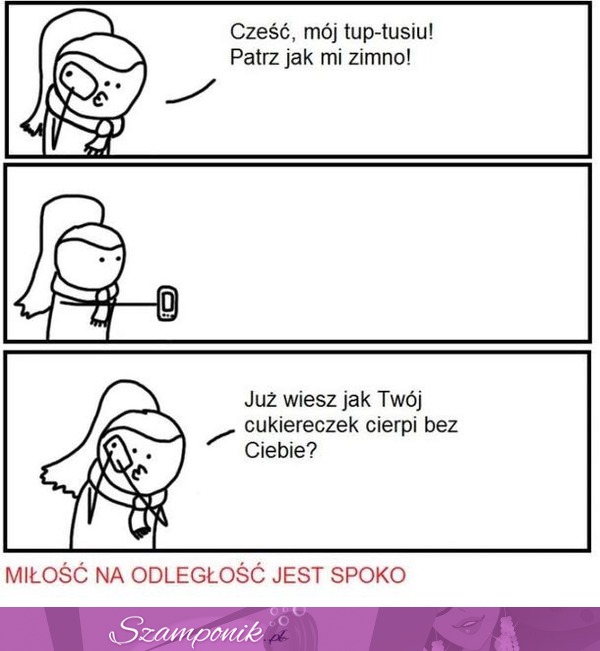 Miłość na odległość jest spoko