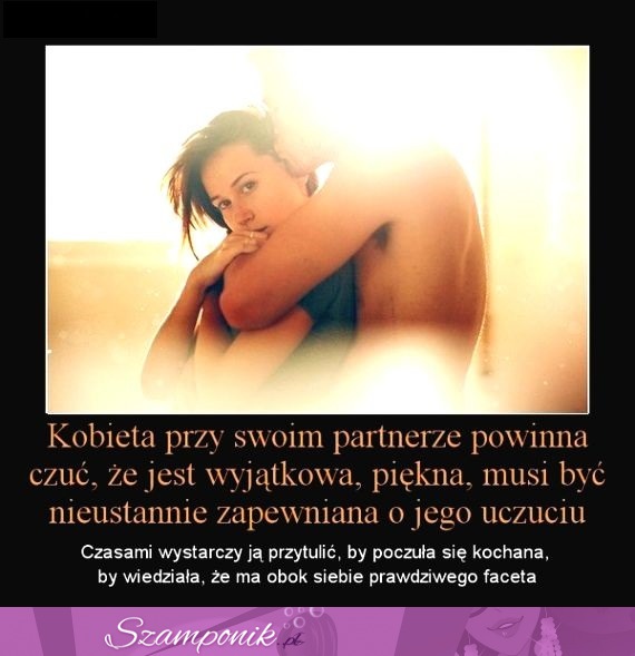 Kobieta przy swoim partnerze