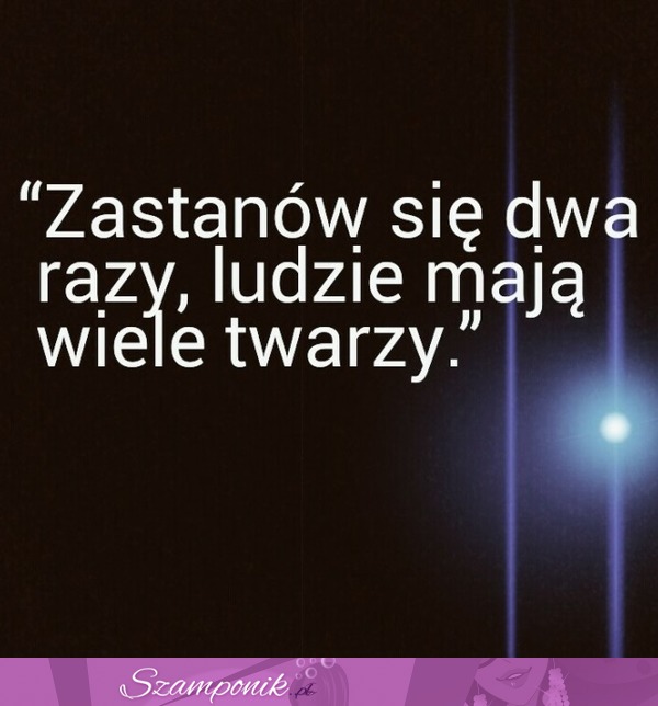 Zastanów się dwa razy!