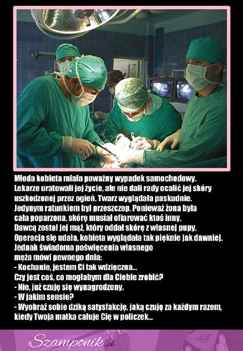 Młoda kobieta miała poważny wypadek samochodowy... Kawał, który musisz znać!