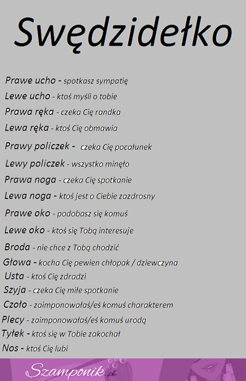 Pewna część CIAŁA CIĘ SWĘDZI? Sprawdź może to oznacza, że ktoś CIĘ KOCHA lub ZDRADZA!