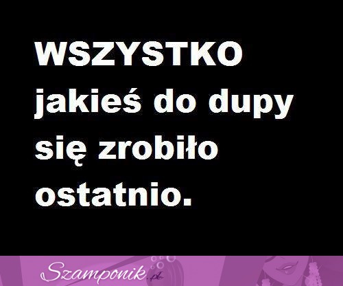 Smutno jakoś...