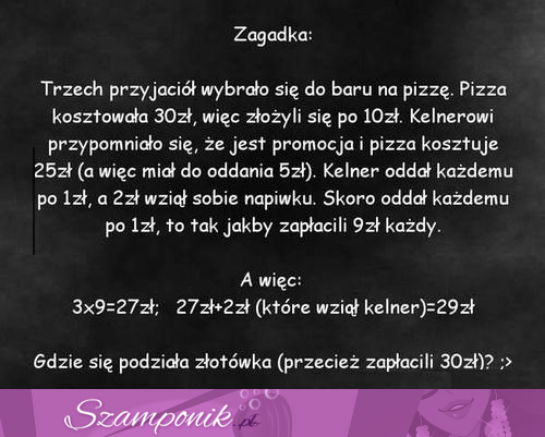 Świetna ZAGADKA! Kto jest cwany i ją rozwiąże? ;)