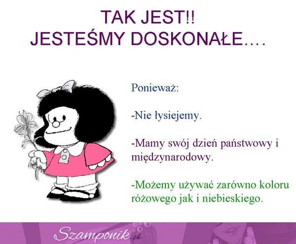 Jesteśmy doskonałe