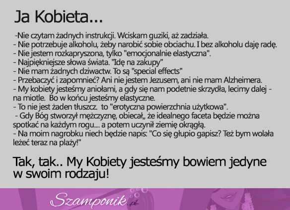 Jedyne w swoim rodzaju-kobiety!