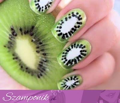 Paznokcie w kiwi