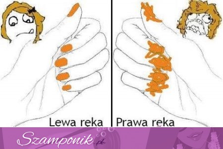 Lewa ręka vs prawa ręka, skąd my to znamy