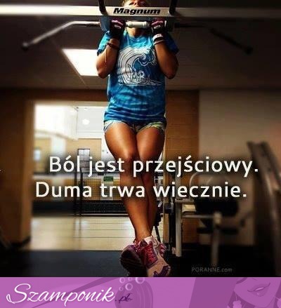 Ból jest przejściowy