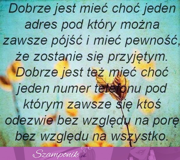 Tak dobrze jest