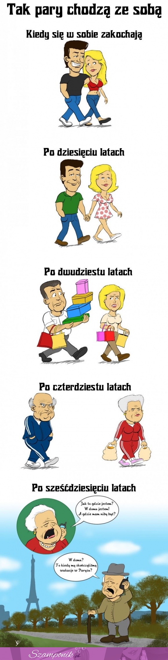 Pary w różnych etapach wieku :D