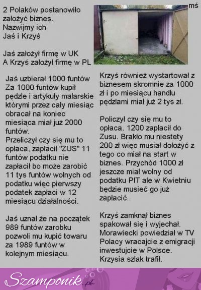 No można się wkurzyć i to bardzo! I jak tu zakładać swój biznes?