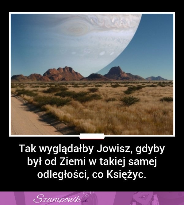 Tak wyglądałby Jowisz...