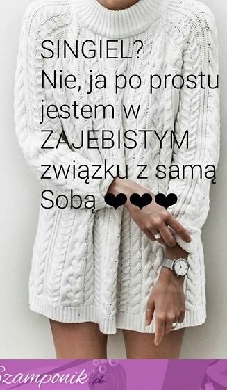 Jestem zajęta sobą!❤