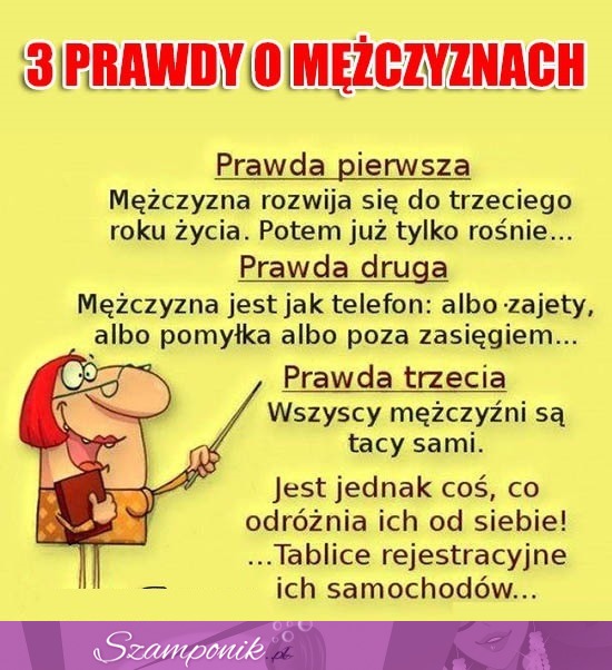 TRZY prawdy o MĘŻCZYZNACH! Haha TRZECIA najlepsza! ;)