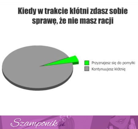 Kiedy w trakcie kłótni zdajesz sobie sprawę, że...