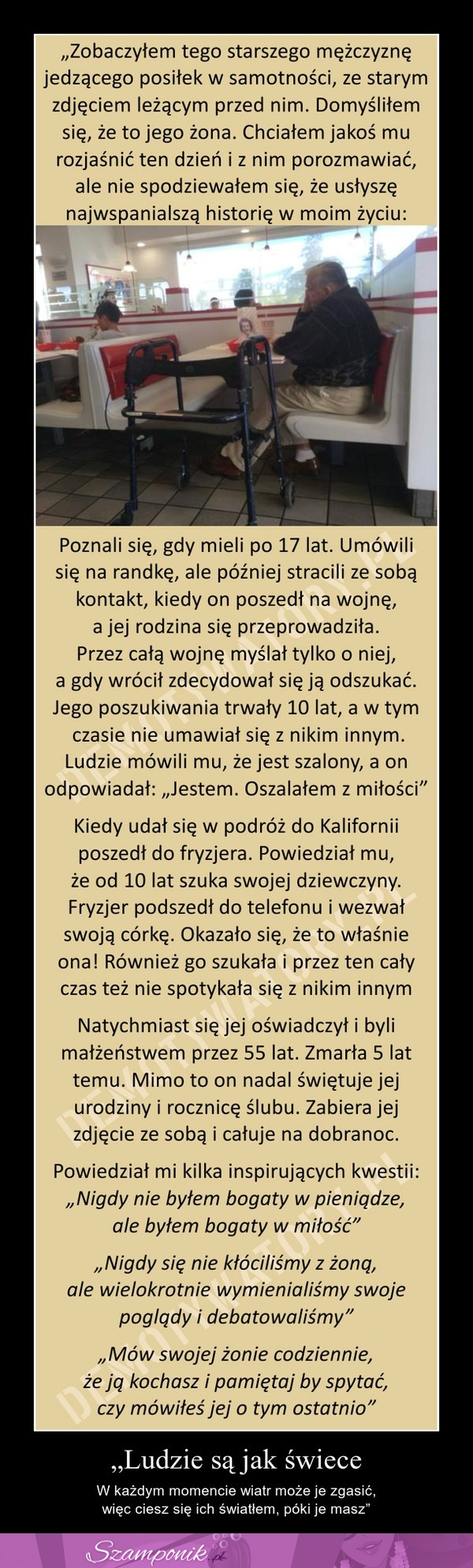 Nie spodziewałem się, że usłyszę najwspanialszą historię w moim życiu...