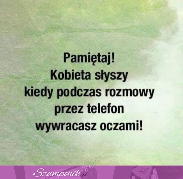 Pamiętaj o tym!