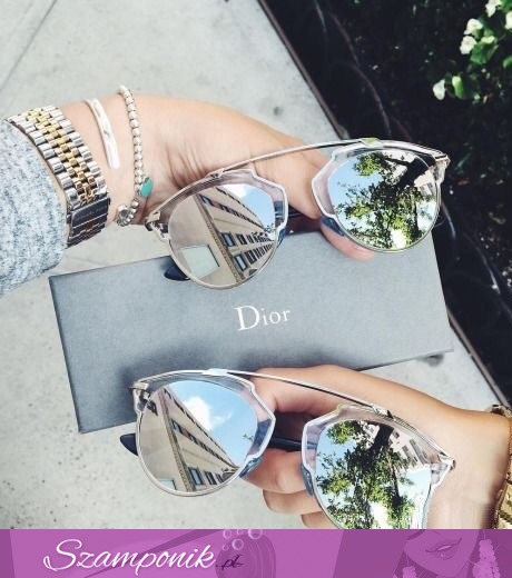 Piękne okulary od Diora